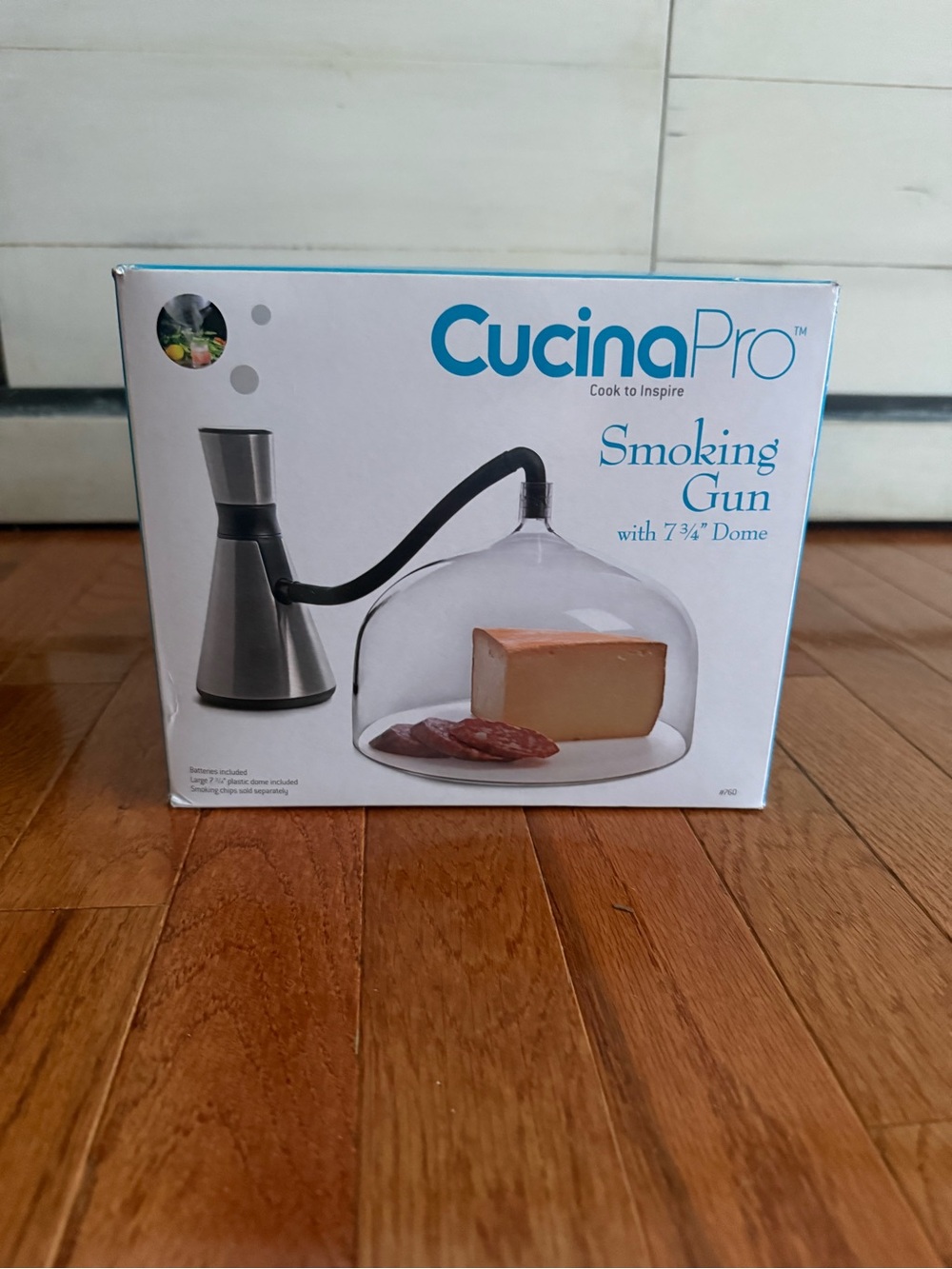 Smoking Gun with Glass Dome - Gray